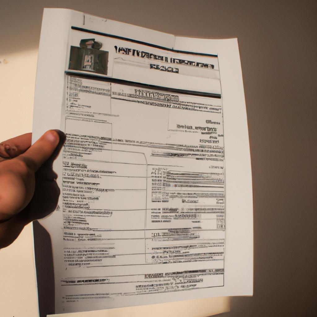 Person holding construction license document